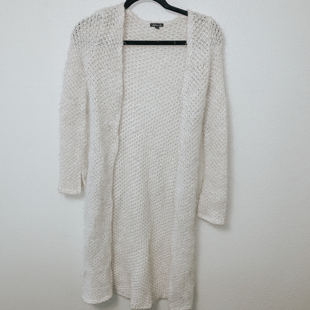 Long cardigan sweater
